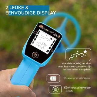 MMP® Metaaldetector voor kinderen - Blauw