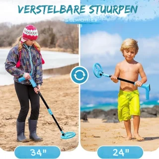 MMP® Metaaldetector voor kinderen - Blauw