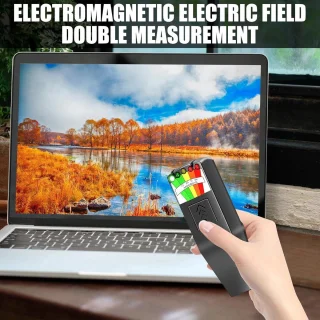 Mrs. Jones EMF-meter 5-LED Gaussmeter (zwart)