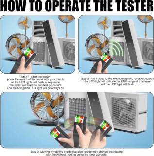 Wat vinden we goed aan de Mrs. Jones EMF Meter Handheld magneetvelddetector zwart