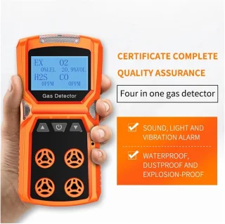 Multigasdetector gaslekdetector oranje