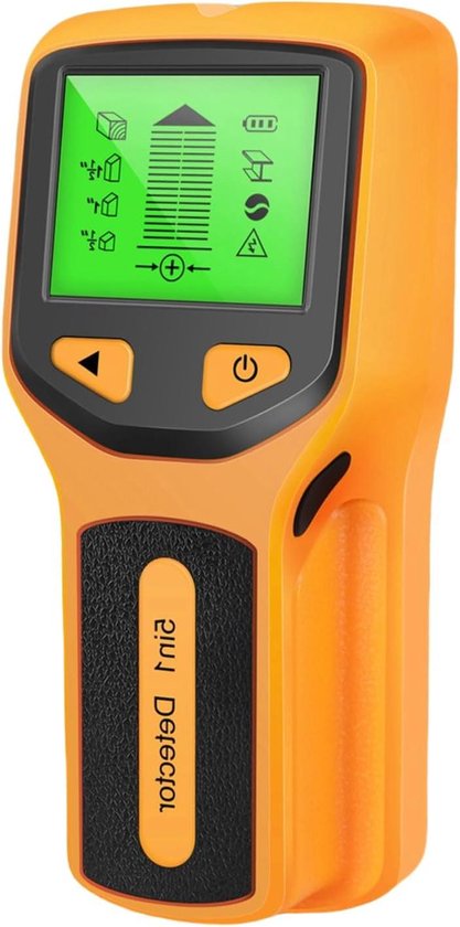 Muur Scanner Sensor 5-in-1 Stud Detector Geel