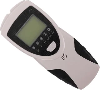 Muurdetector metaaldetector 18 x 7,5 cm zilver