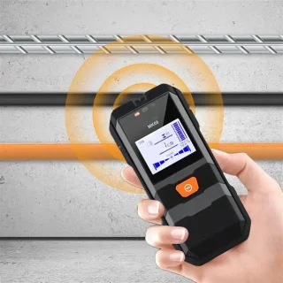 Muurdetector - metaaldetector kabeldetector - zwart