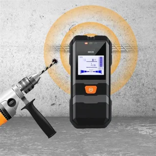 Muurdetector - metaaldetector kabeldetector - zwart