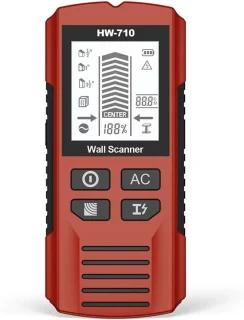 Muurdetector rood