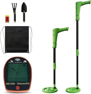 De NAIZY Kinder Metaaldetector Set Groen in één oogopslag