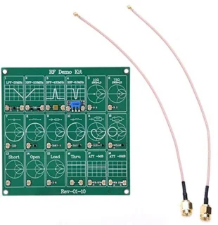NanoVNA HF Demokit Testbord