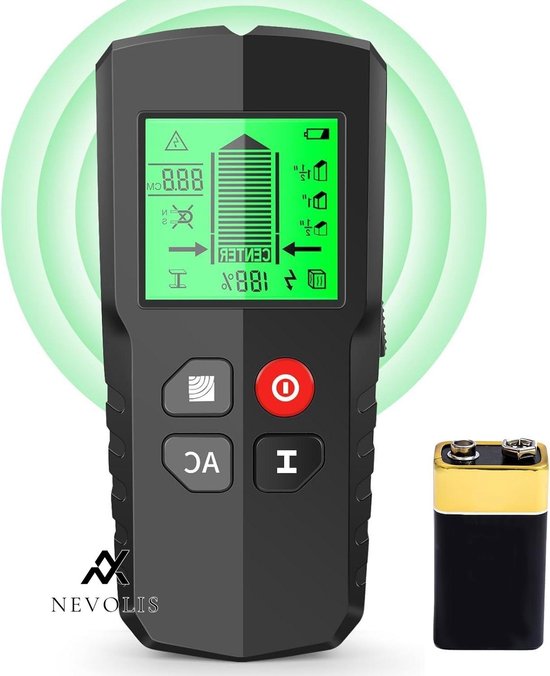 Nevolis 5-in-1 Stroomleidingszoeker en Metaaldetector