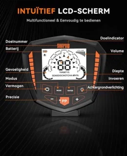 N.lux Professionele Metaaldetector Set