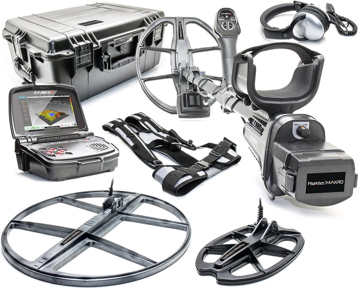 De Nokta Makro Invenio Pro 3D Metaaldetector in één oogopslag