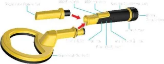 Nokta Makro Pulse Dive Gele Metaaldetector