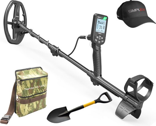Nokta Simplex Lite Metaaldetector 24x15 cm met Schep review