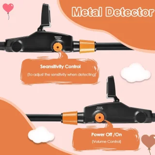 Novendo Goods Kinder Metaaldetector met accessoireset