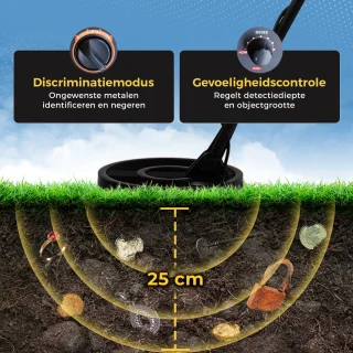 ODESSEY Adventurer Metaaldetector