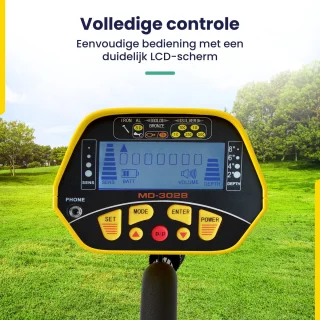 ODESSEY Falconer Metaaldetector met Pinpointer