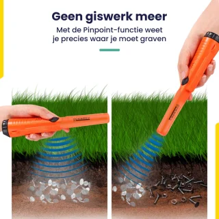 ODESSEY Falconer Metaaldetector met Pinpointer