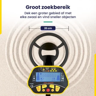 ODESSEY Falconer Metaaldetector met Pinpointer