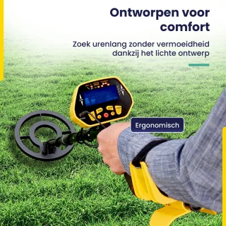 ODESSEY Falconer Metaaldetector met Pinpointer