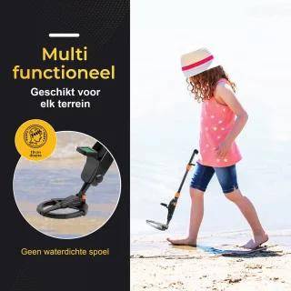 ODESSEY Junior Hunter Metaaldetector Starterset voor Kinderen