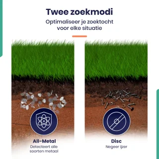 ODESSEY Junior Huntsman Metaaldetector Starterset