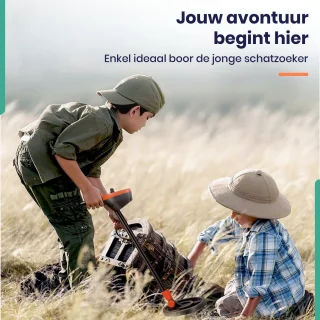 ODESSEY Junior Huntsman Metaaldetector Starterset