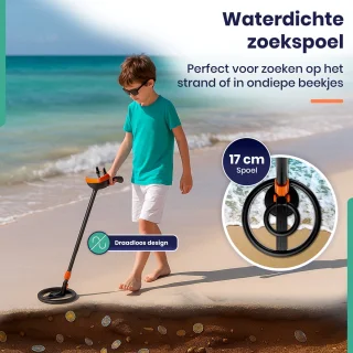 ODESSEY Junior Huntsman Metaaldetector Starterset