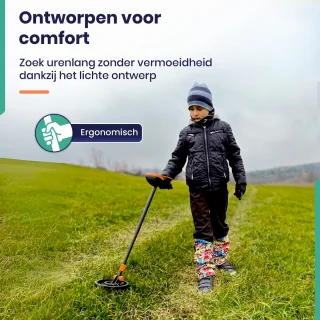 ODESSEY Junior Huntsman Metaaldetector Starterset