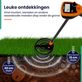 ODESSEY Junior Huntsman Metaaldetector Starterset