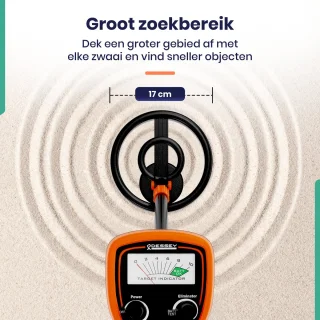 ODESSEY Junior Huntsman Metaaldetector Starterset