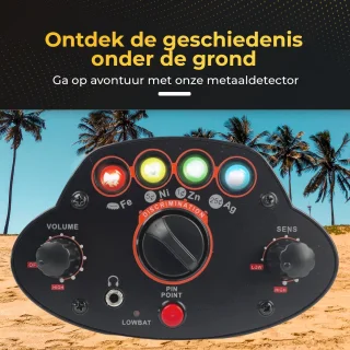 ODESSEY Metaaldetector Adventurer met Pinpointer