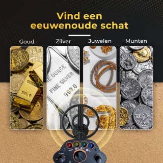 ODESSEY Metaaldetector Adventurer met Pinpointer