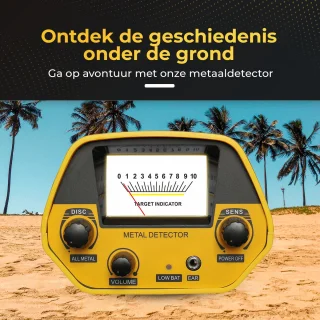 ODESSEY Metaaldetector Explorer met Pinpointer