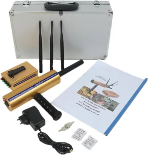 Ondergrondse metaaldetector Gouden Locator grijs