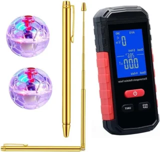 Onderzoekkit - paranormaal gadget - 5 delen - multicolor