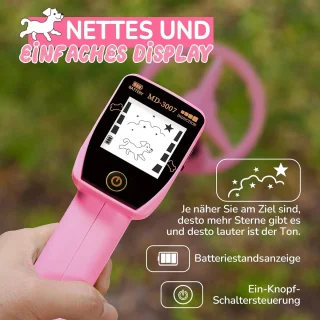 Oplaadbare kindermetaaldetector