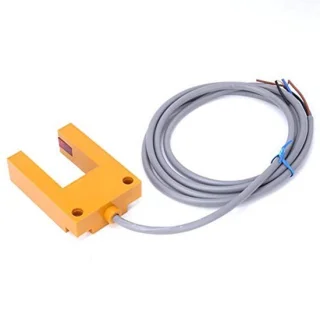 Opto-elektronische sensorschakelaar NPN 3-draads U-sleuf