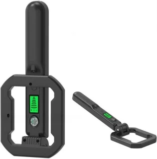 Opvouwbare metaaldetector met display