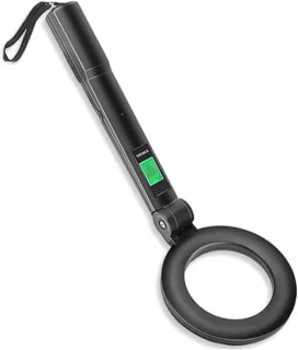 Opvouwbare metaaldetector - Zwart