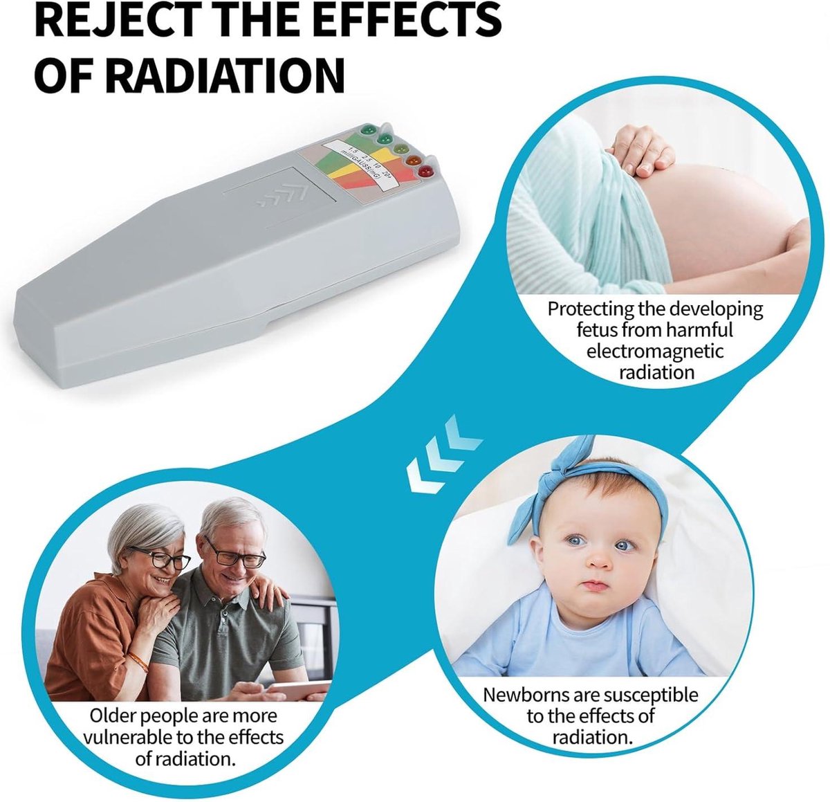 Wat vinden we goed aan de Paranormale 5 LED EMF Ghost Hunting Detector grijs