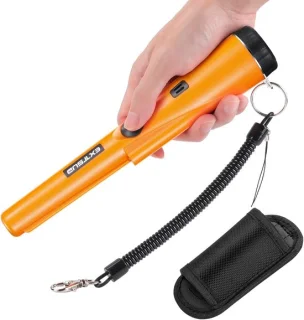 Pinpointer Metaal Detector Professioneel Oranje