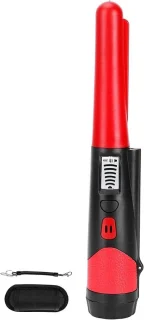 Pinpointer metaaldetector 24,5 cm rood