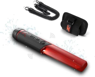 Pinpointer metaaldetector 25 cm zwart