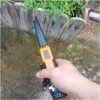 Pinpointer-metaaldetector - onderwaterdetector - oranje-zwart