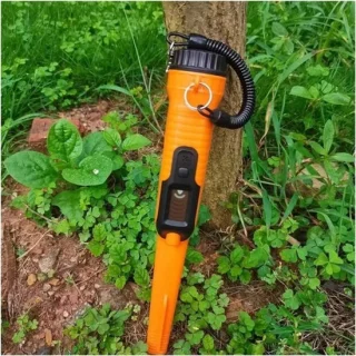 Pinpointer-metaaldetector - onderwaterdetector - oranje-zwart