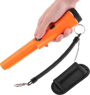 Pinpointer Metaaldetector Oranje Waterdicht