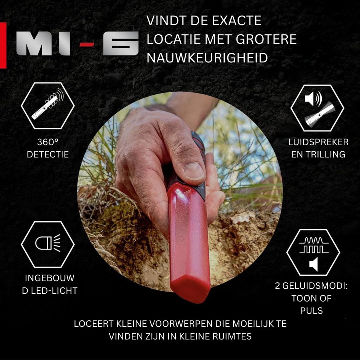 Wat vinden we goed aan de Pinpointer Metaaldetector Verstelbaar voor Kinderen