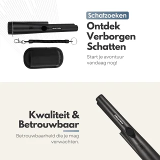 Pinpointer Metaaldetector Waterdicht Met Zaklamp