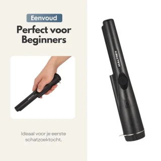Pinpointer Metaaldetector Waterdicht Met Zaklamp