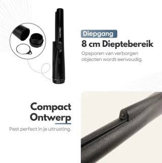 Pinpointer Metaaldetector Waterdicht Met Zaklamp